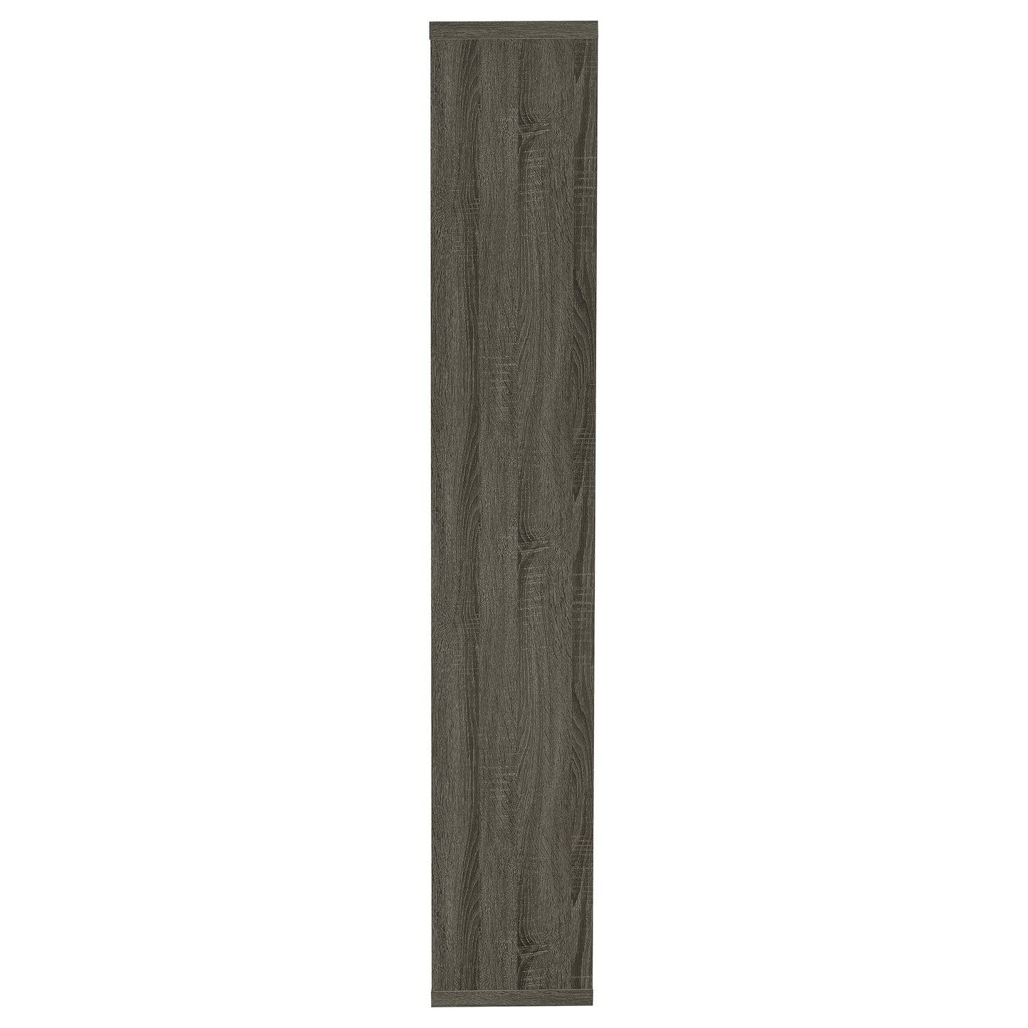 Theo 71-inch 6-shelf Bookshelf Weathered Grey