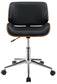 Addington Upholstered Adjustable Office Desk Chair Black