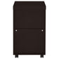 Skeena 3-drawer Mobile Office Storage Cabinet Cappuccino