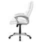 Kaffir Upholstered Adjustable Home Office Desk Chair White