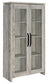 Alejo 2-door Engineered Wood Tall Cabinet Grey Driftwood