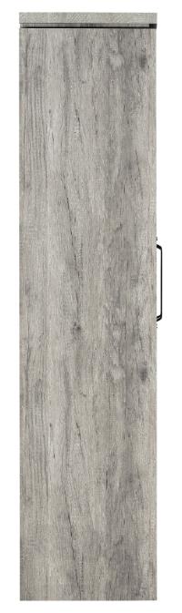 Alejo 2-door Engineered Wood Tall Cabinet Grey Driftwood