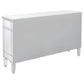 Duchess 5-drawer Mirrored Storage Accent Cabinet Silver