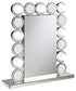 Aghes Vanity Mirror with Lighting Silver