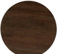 48 INCH ROUND TABLE W/ WOOD BASE