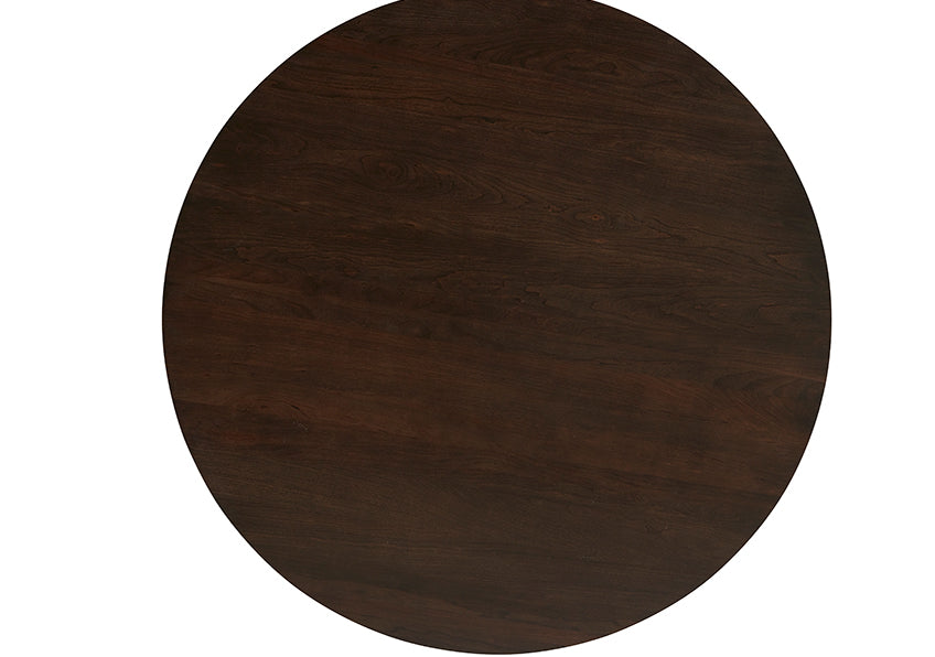 60 INCH ROUND TABLE W/ METAL BASE