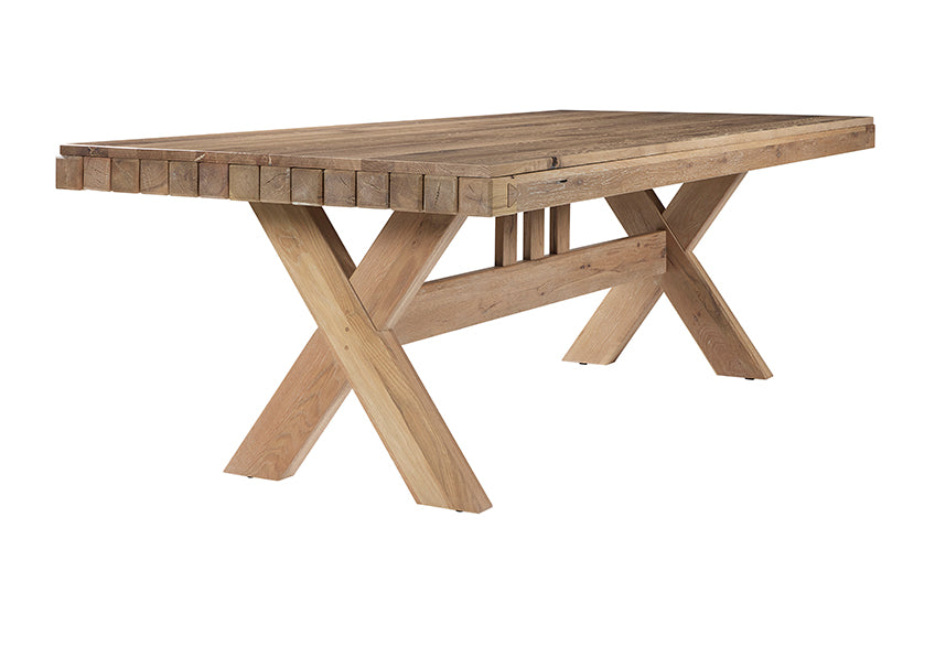 96 INCH DOVETAIL DINING TABLE