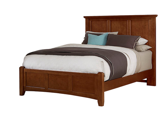 FULL ,QUEEN, & KING MANSION BED - CHERRY FINISH