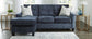 Amity Bay Sofa Chaise, Chair, and Ottoman