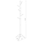 Devlin 6 Hook Freestanding Wood Coat Rack Hat Hanger Walnut