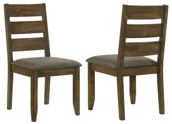 Alston Wood Dining Side Chair Knotty Nutmeg (Set of 2)