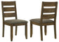 Alston Wood Dining Side Chair Knotty Nutmeg (Set of 2)