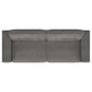 Deerhurst Upholstered Track Arm Tufted Sofa Charcoal