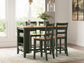 Ashley Express - Gesthaven Counter Height Dining Table and 4 Barstools