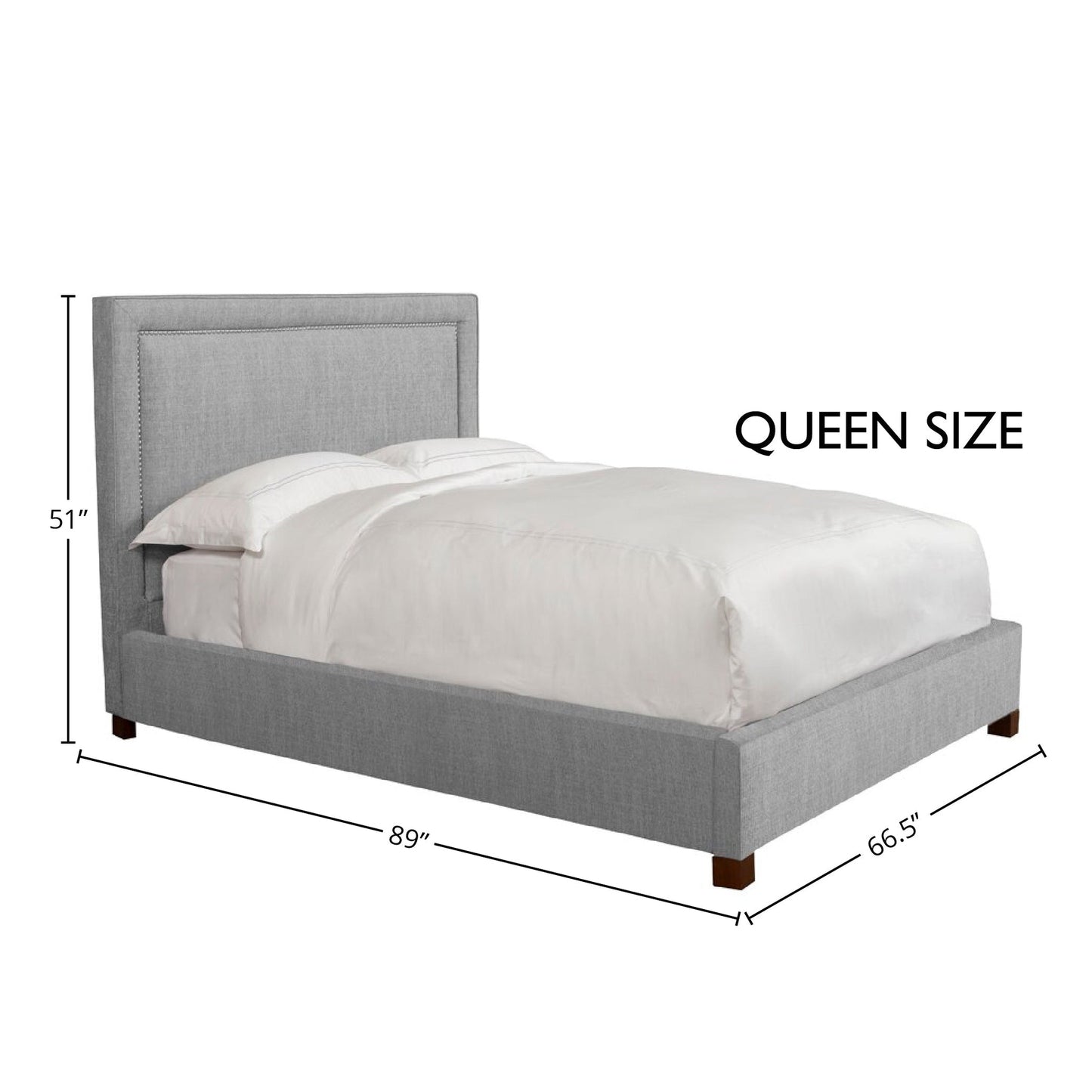 CODY - MINERAL QUEEN BED 5/0 (GREY)