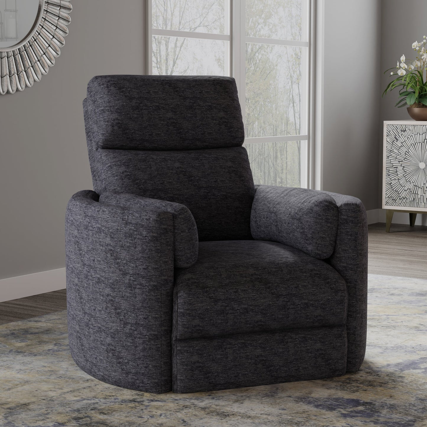 RADIUS - MEDITERRANEAN POWER SWIVEL GLIDER RECLINER