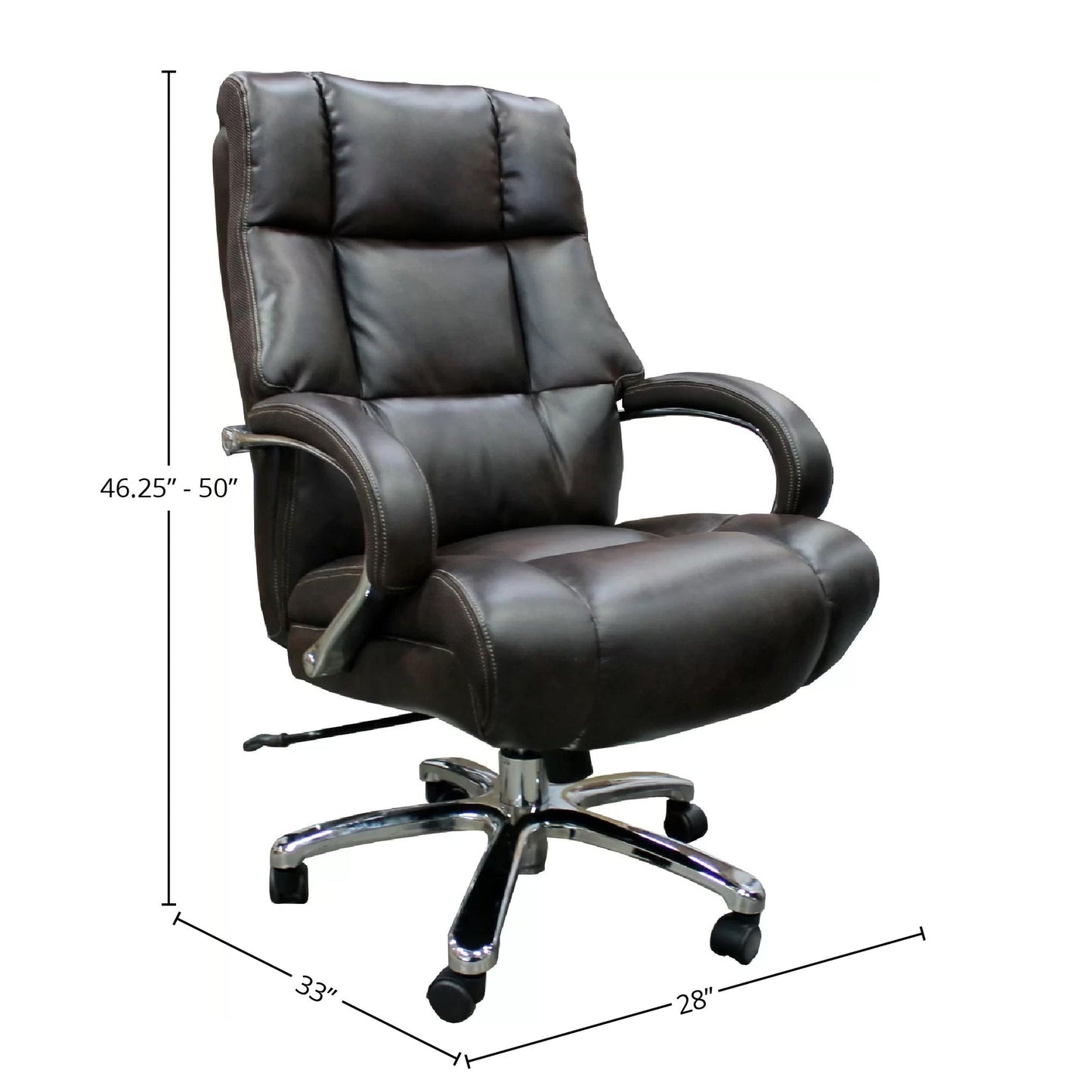 DC#300HD-CAF - DESK CHAIR FABRIC HEAVY DUTY DESK CHAIR - 400 LB.