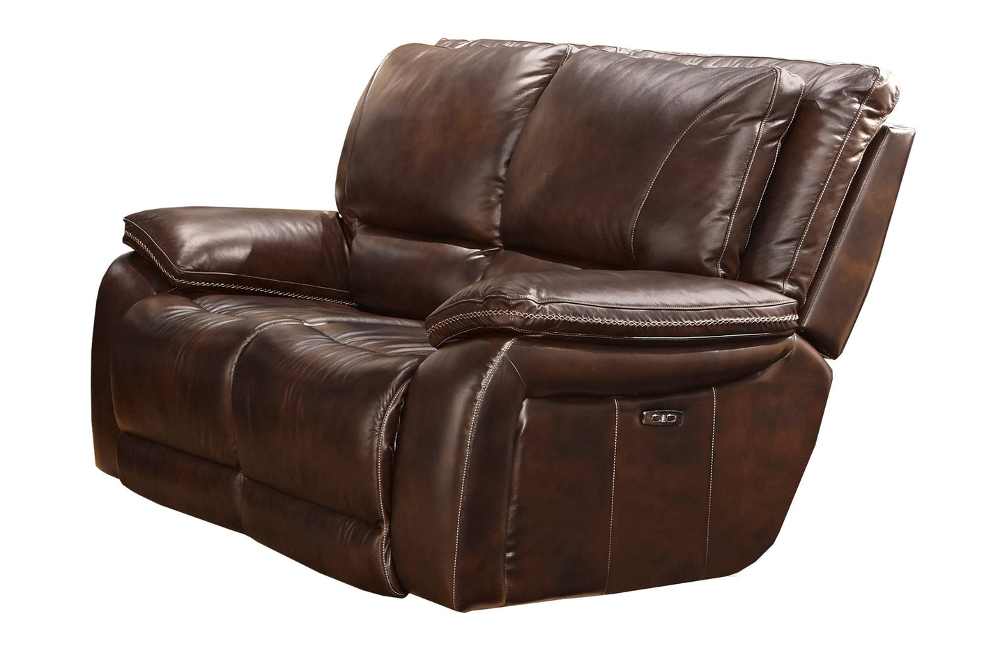 VAIL - BURNT SIENNA POWER LOVESEAT