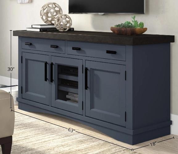 AMERICANA MODERN - DENIM 63 IN. TV CONSOLE