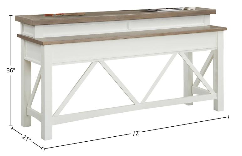 AMERICANA MODERN - COTTON EVERYWHERE CONSOLE TABLE