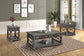 SUNDANCE - SMOKEY GREY END TABLE