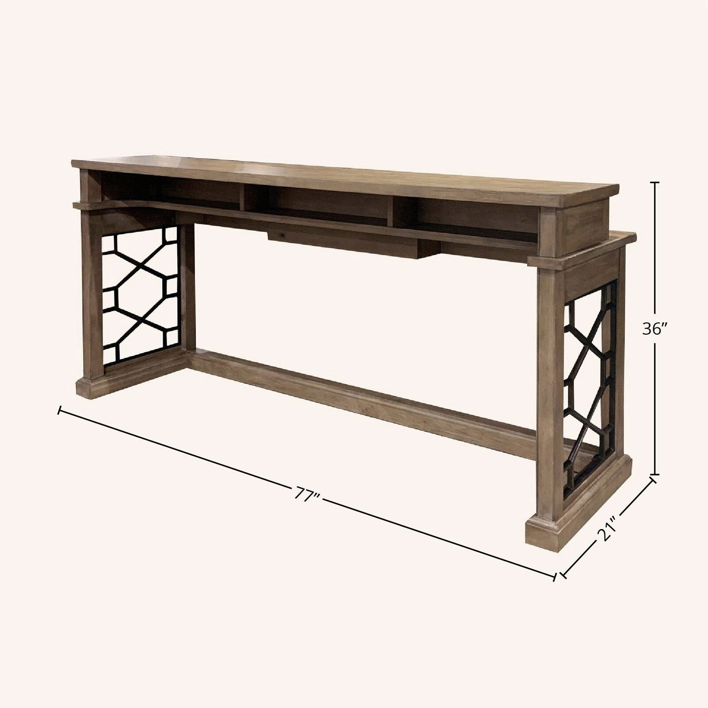 SUNDANCE - SANDSTONE EVERYWHERE CONSOLE TABLE