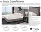 JODY - CORNFLOWER KING BED 6/6 (GREY)