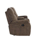 COOPER - SHADOW BROWN MANUAL CONSOLE LOVESEAT