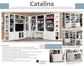 CATALINA 9 PIECE WORKSPACE LIBRARY WALL