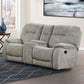 COOPER - SHADOW NATURAL MANUAL CONSOLE LOVESEAT