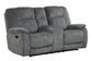 COOPER - SHADOW GREY MANUAL CONSOLE LOVESEAT