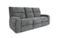 POLARIS - BIZMARK GREY POWER SOFA