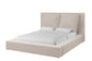 HEAVENLY - FLAX NATURAL KING BED WITH COMFORT PILLOWS 6/6