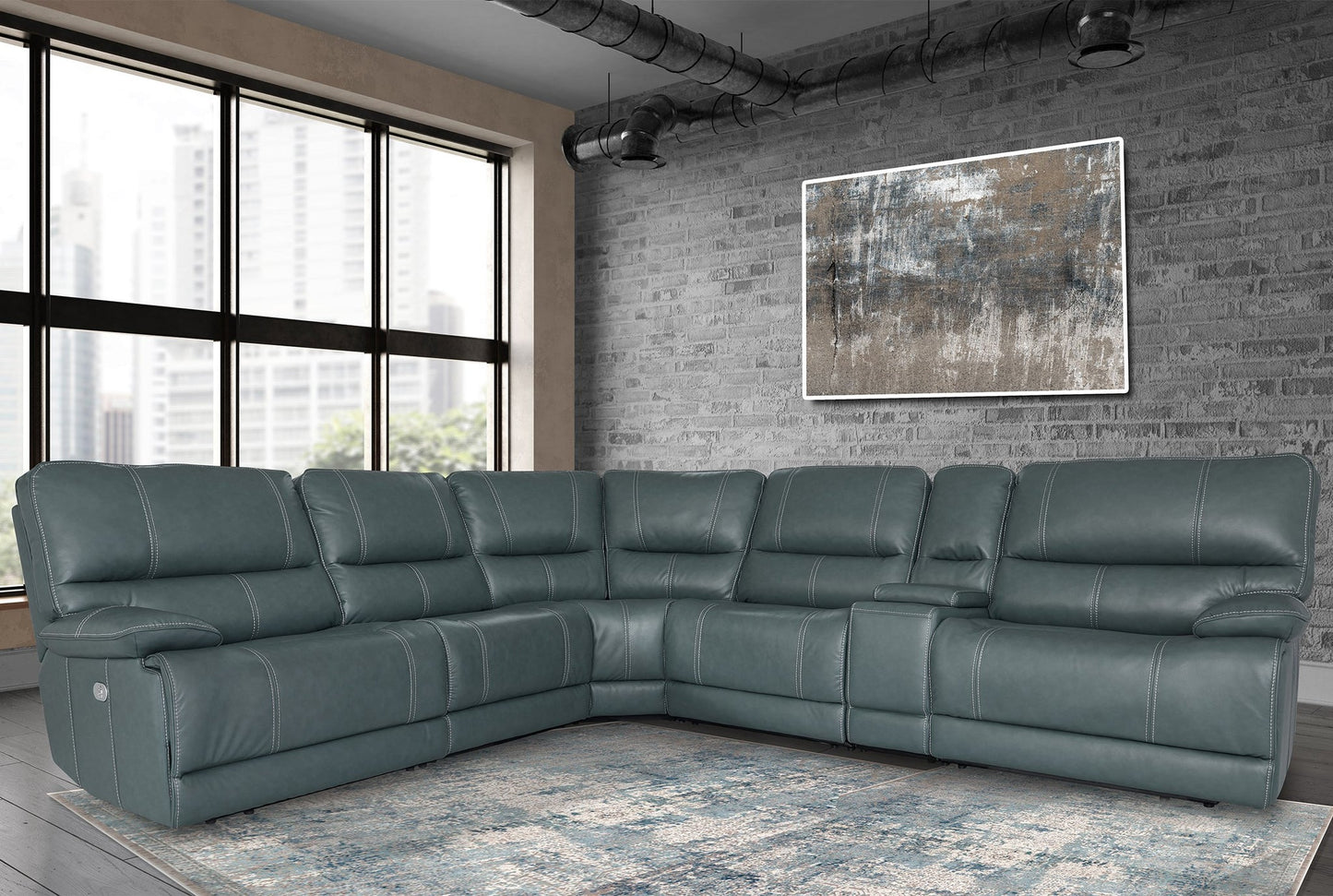 SHELBY - CABRERA AZURE POWER MODULAR SECTIONAL