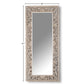 CROSSINGS EDEN FLOOR MIRROR