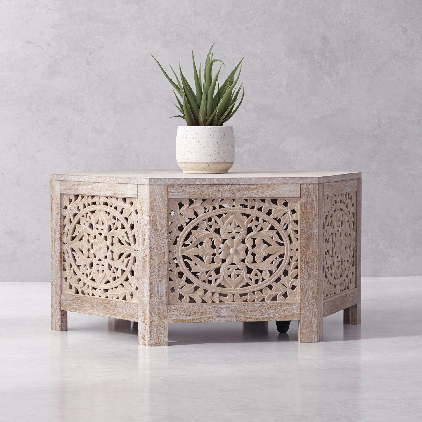 CROSSINGS EDEN HEXAGONAL COCKTAIL TABLE