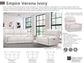 EMPIRE - VERONA IVORY POWER LOVESEAT