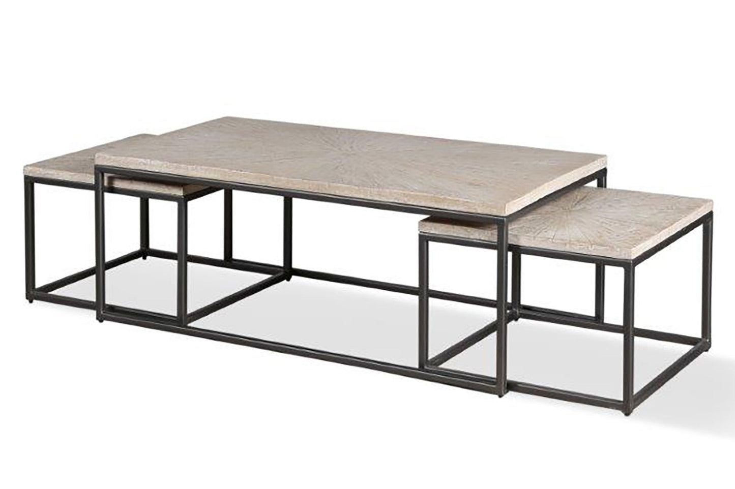 CROSSINGS MONACO RECTANGULAR NESTING COCKTAIL TABLE