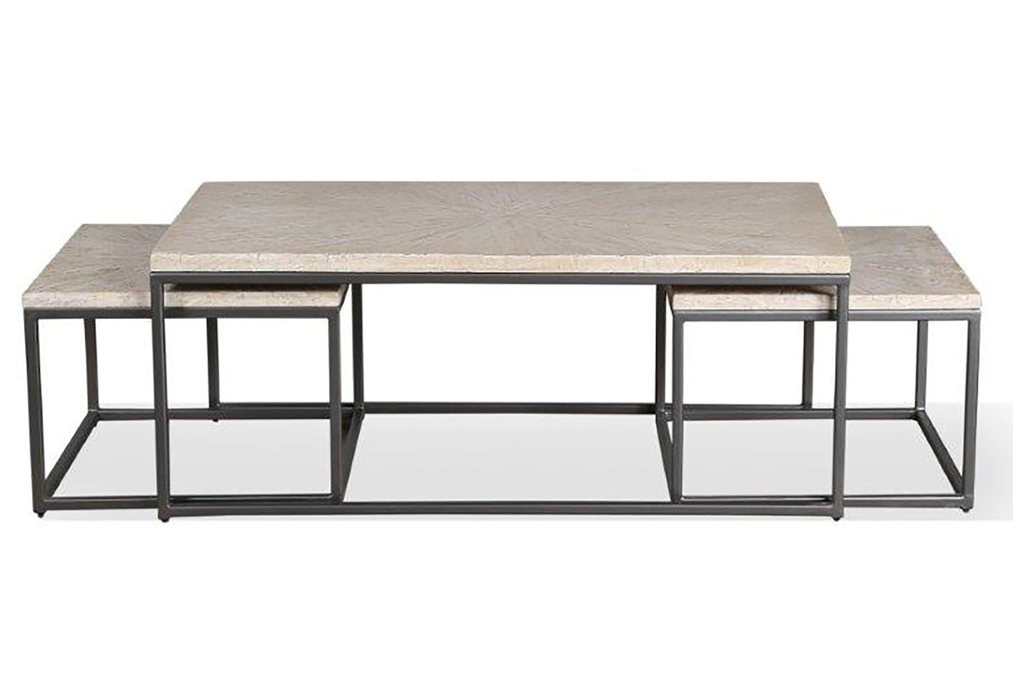 CROSSINGS MONACO RECTANGULAR NESTING COCKTAIL TABLE