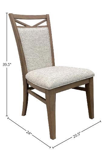 AMERICANA MODERN DINING DINING CHAIR UPHOLSTERED (2/CTN SOLD IN PAIRS)