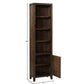 TEMPE - TOBACCO 22 IN. OPEN TOP BOOKCASE