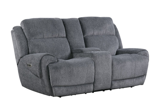 SPENCER - TIDE GRAPHITE POWER CONSOLE LOVESEAT