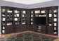 WASHINGTON HEIGHTS 11PC ENTERTAINMENT LIBRARY WALL