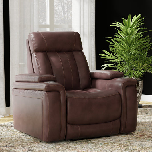 ROYCE - FANTOM BROWN POWER RECLINER