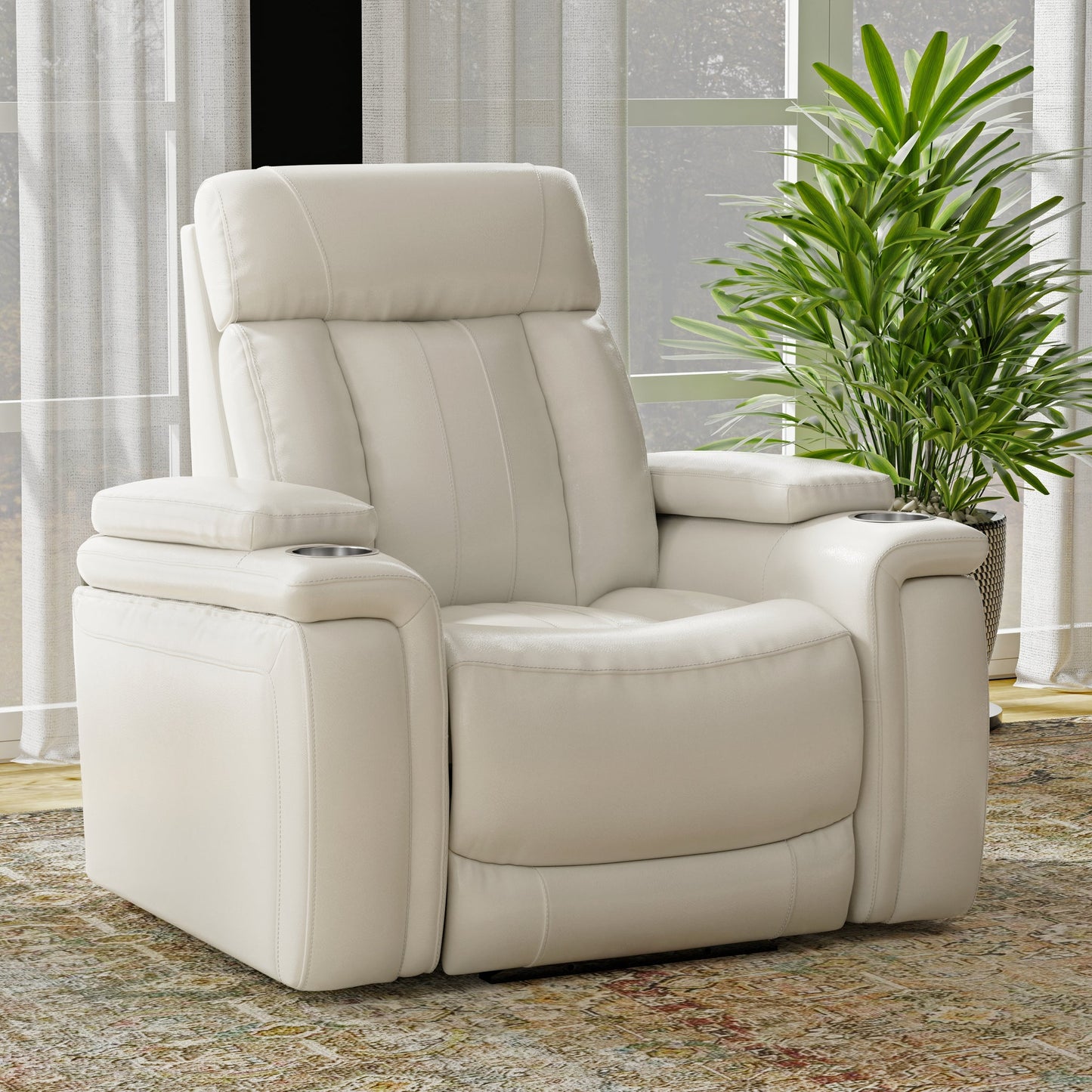 ROYCE - FANTOM IVORY POWER RECLINER