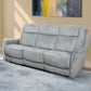 LINUS - HUDSON GREY POWER ZERO GRAVITY SOFA