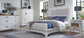 AMERICANA MODERN BEDROOM KING 6/6 PLATFORM BED (1166HBW_PAD/1166FB/115066R)