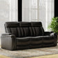 ROYCE - MIDNIGHT POWER DROP DOWN CONSOLE SOFA