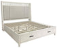 AMERICANA MODERN BEDROOM KING 6/6 SHELTER BED (1266HB/1266FB/125066R)