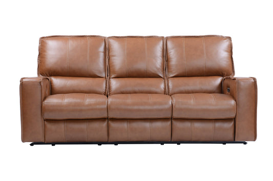 ROCKFORD - VERONA SADDLE POWER TRIPLE RECLINING SOFA